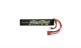 Gens ace 25C 1000mAh 2S1P 7.4V Airsoft Gun Lipo Battery with T Plug