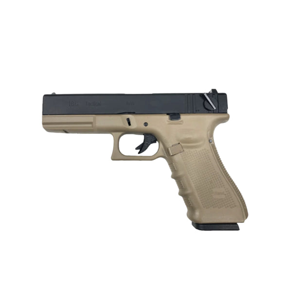 WE GBB Gas Pistol R18C Gen4 - Black/Tan