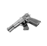 WE GBB Pistol Browning Hi-Power MK3 - Silver