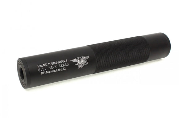 FMA 35X198mm Navy Force Silencer - Black (14mm CW/CCW)