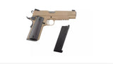 ARMY R28 Kimber Warrior M1911 Gas BlowBack Airsoft Pistol TAN