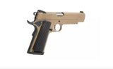 ARMY R28 Kimber Warrior M1911 Gas BlowBack Airsoft Pistol TAN