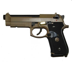 WE GBB CO2 Pistol M9A1 - Tan