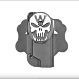 WE Double Barrel Holster (Black - Skull)