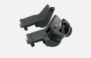 45 Degree Offset RTS Sight Back Up Iron Sights for Rapid Transition Rail Mounted