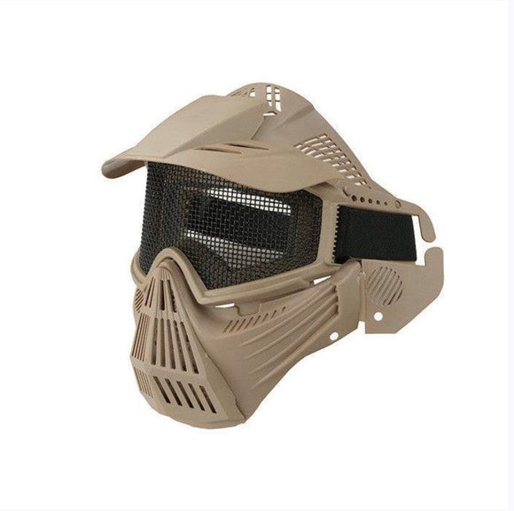 Full face Transformers Leader Mesh Mask V1 - Tan