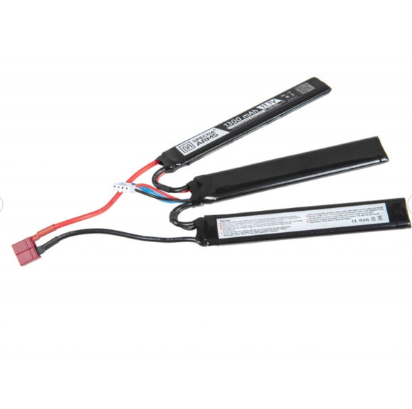 Li-Pol Battery SA 11, 1V 1300mAh, 15/30C (T-Dean) - Crane (3-pieces)