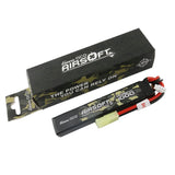 Gens ace 25C 1000mAh 2S1P 7.4V Airsoft Gun Lipo Battery with mini Tamiya Plug